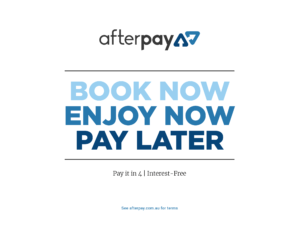 Afterpay availabe here