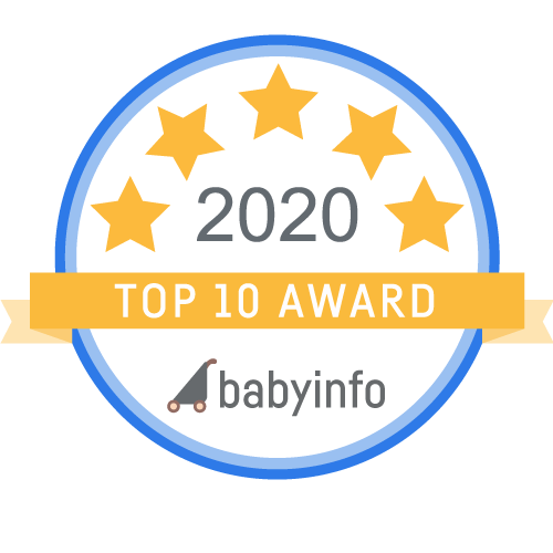 2020 babyinfo top 10 Badge Award